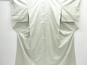 大特価品　丸模様織り出し本場白大島紬着物(5マルキ)